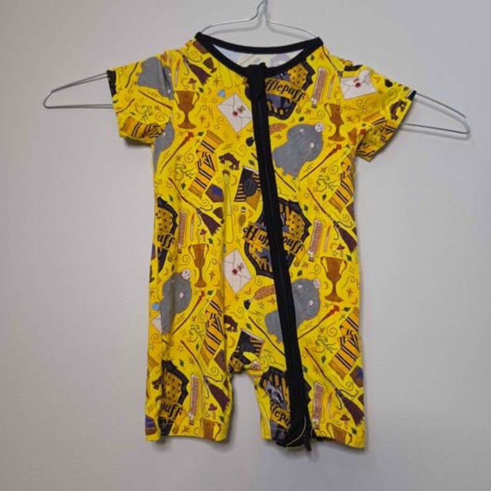 Cozco 12-18m Bamboo Fiber Harry Potter Hufflepuff Romper